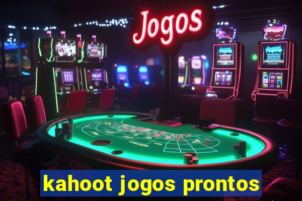 kahoot jogos prontos